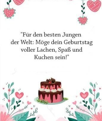 Lustige Geburtstagssprüche Für Jungs