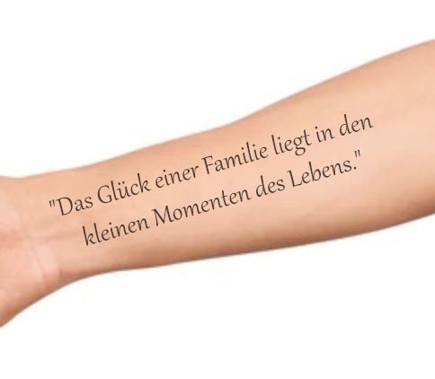 Familien sprüche & zitate tattoo