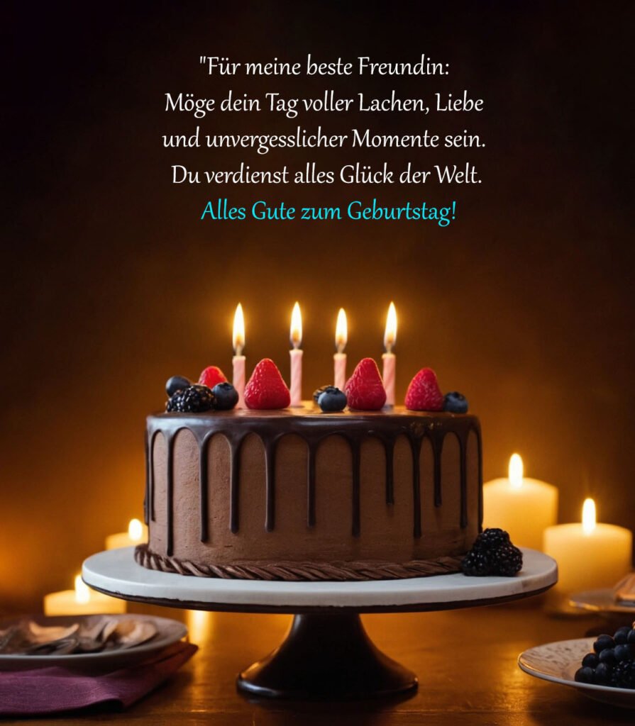 Geburtstagstext für freundin whatsapp