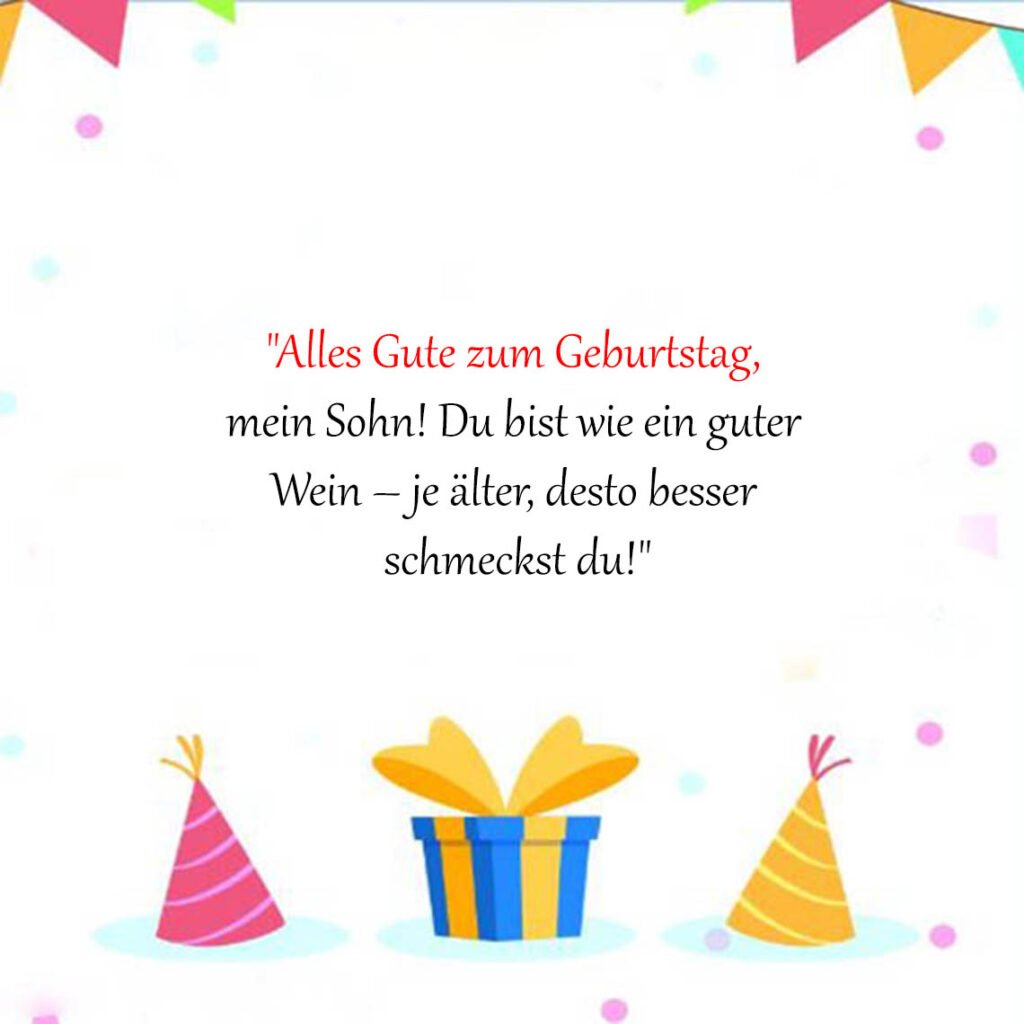 Geburtstagswünsche Für Erwachsenen Sohn Lustig