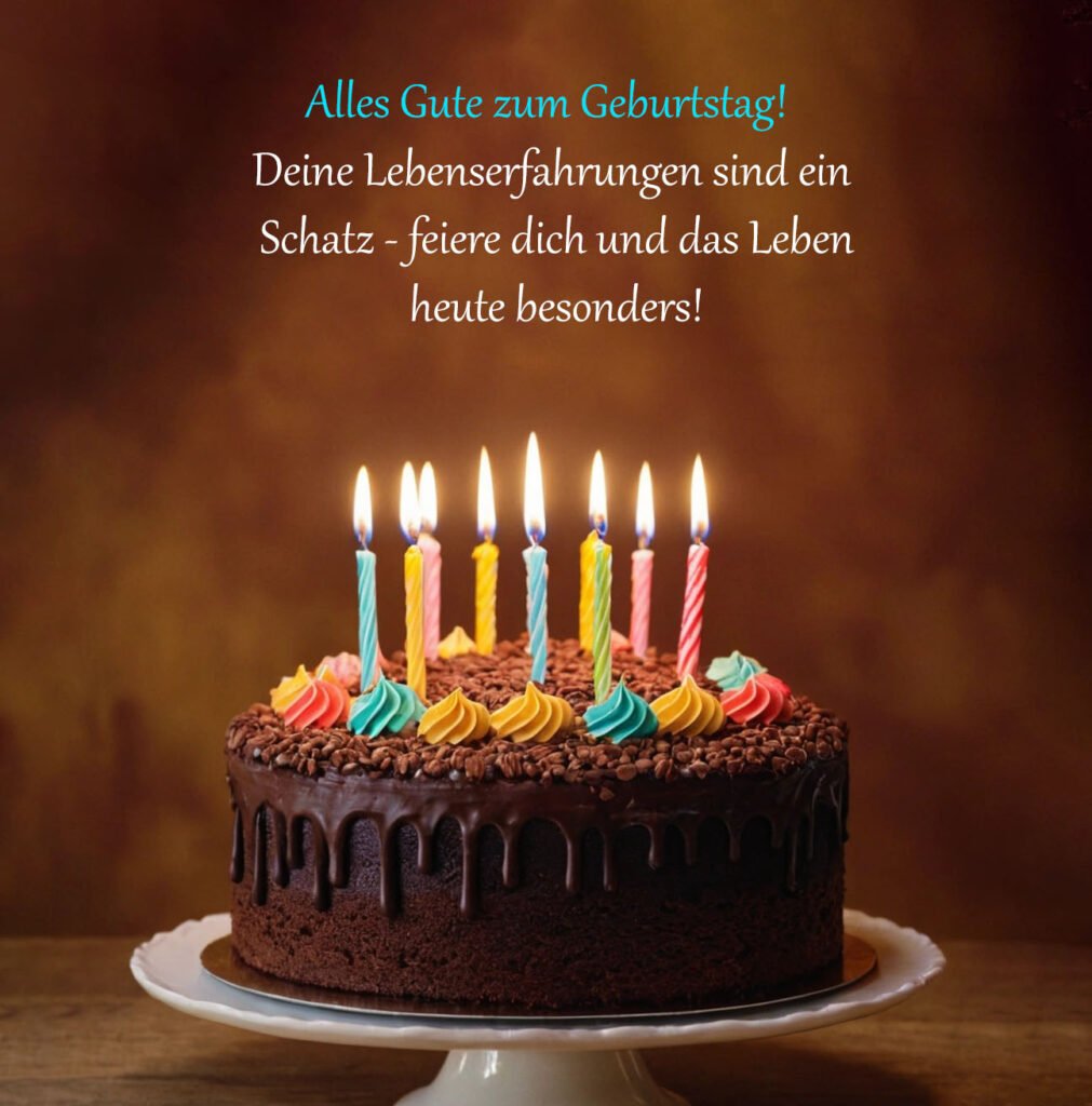 Geburtstagswünsche älterer mann