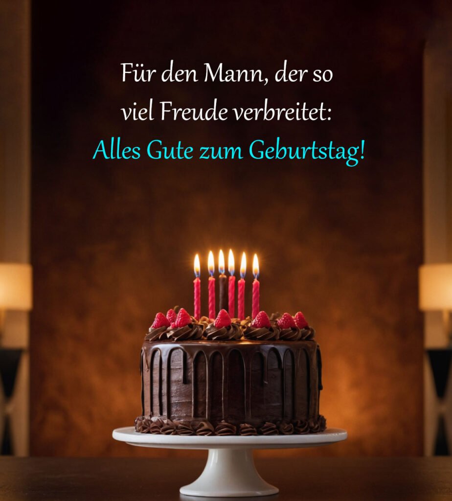 Geburtstagswünsche liebe mann