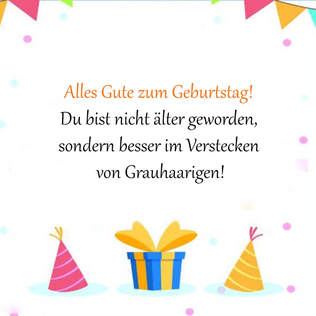 Geburtstagswünsche mann kurz lustig