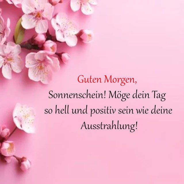 Guten morgen grüße für whatsapp