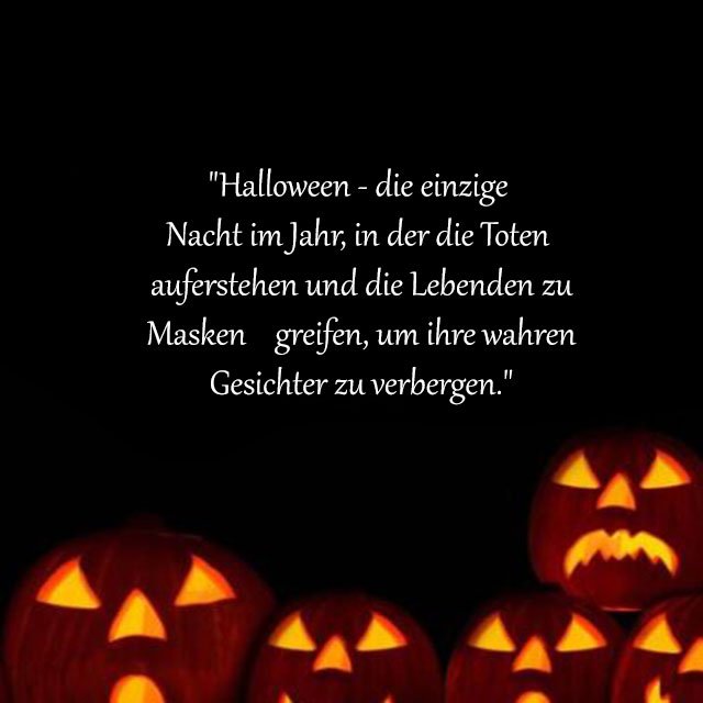 Halloween-sprüche erwachsene
