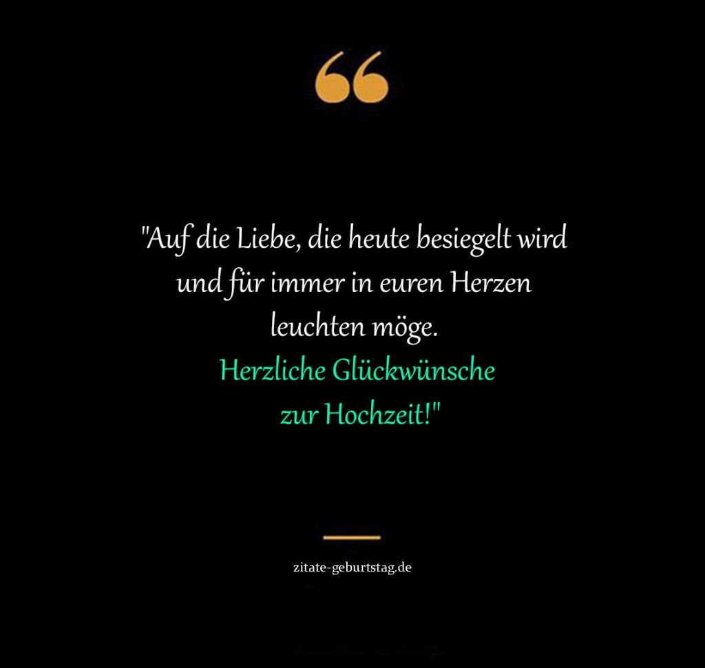 Hochzeitswünsche gästebuch sprüche zur hochzeit