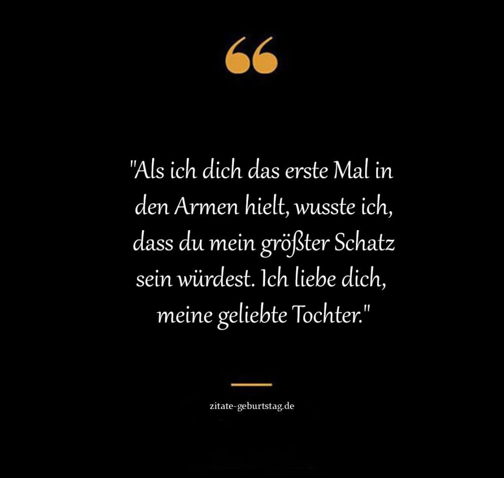 Ich liebe dich meine tochter sprüche & zitate