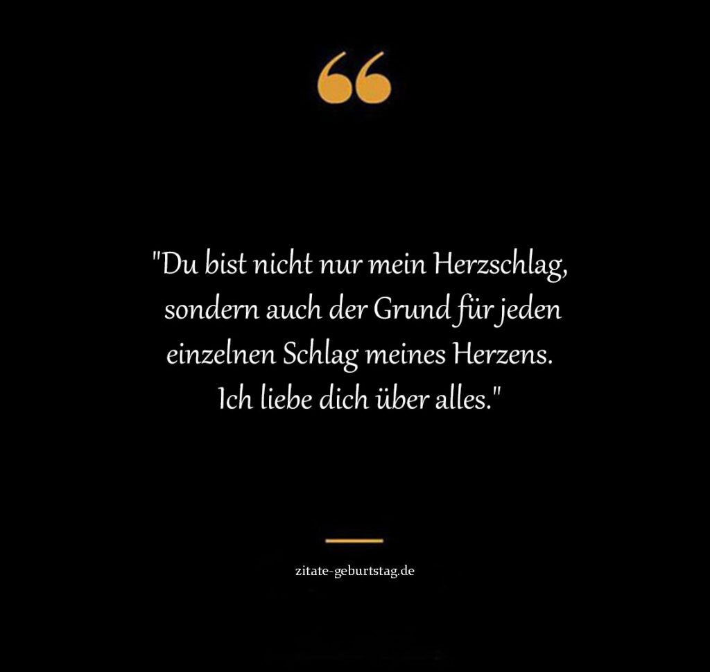 Ich liebe dich sprüche romantisch
