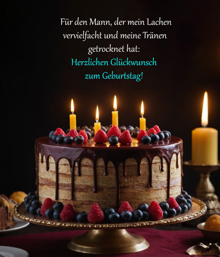 Kurz Geburtstagswünsche Partner Mann