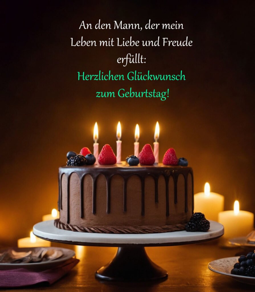 Kurz Geburtstagswünsche Partner Mann