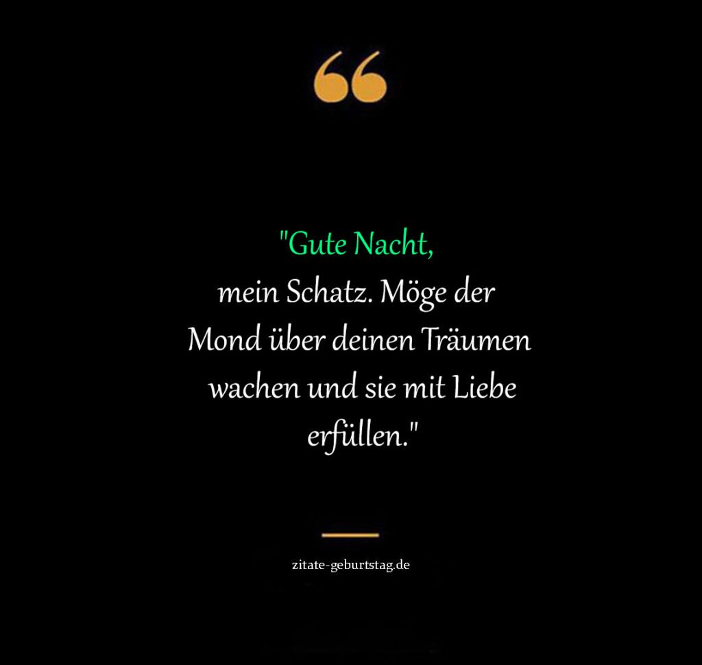 Liebe gute nacht grüße & sprüche