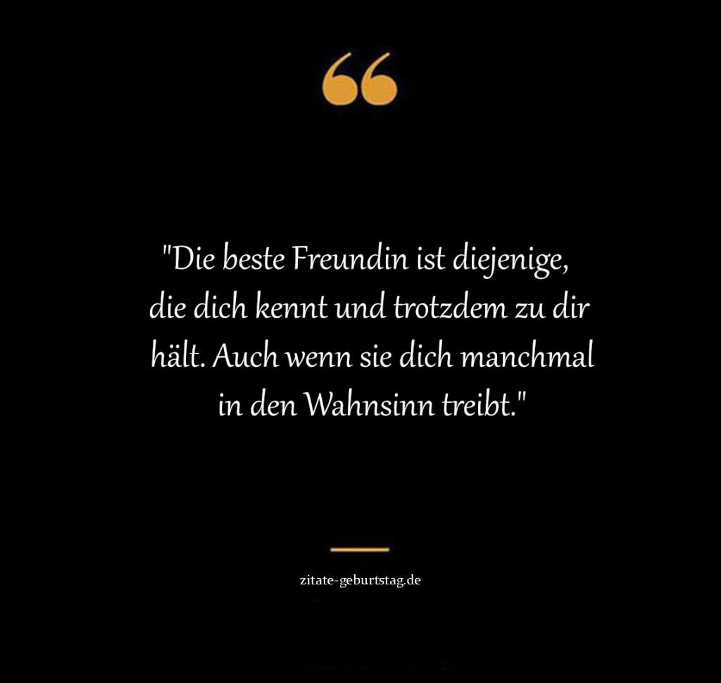 Lustige Sprüche und Zitate der besten Freundin