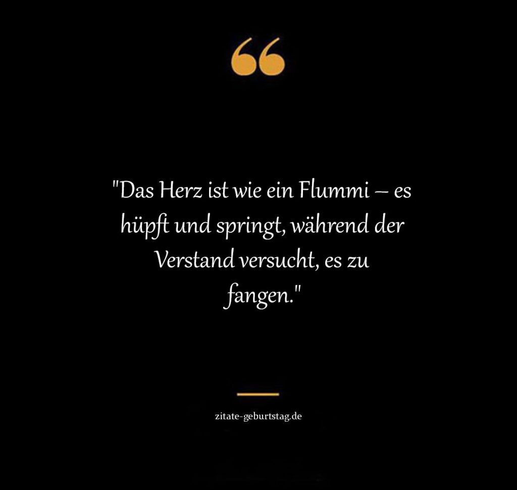 Lustige herz über kopf sprüche und zitate