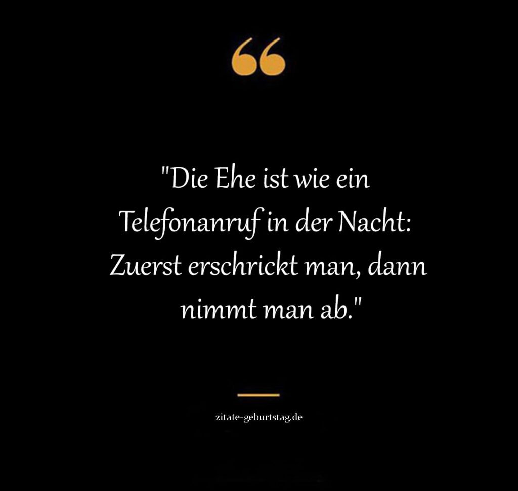 Lustige sprüche & zitate zur hochzeit