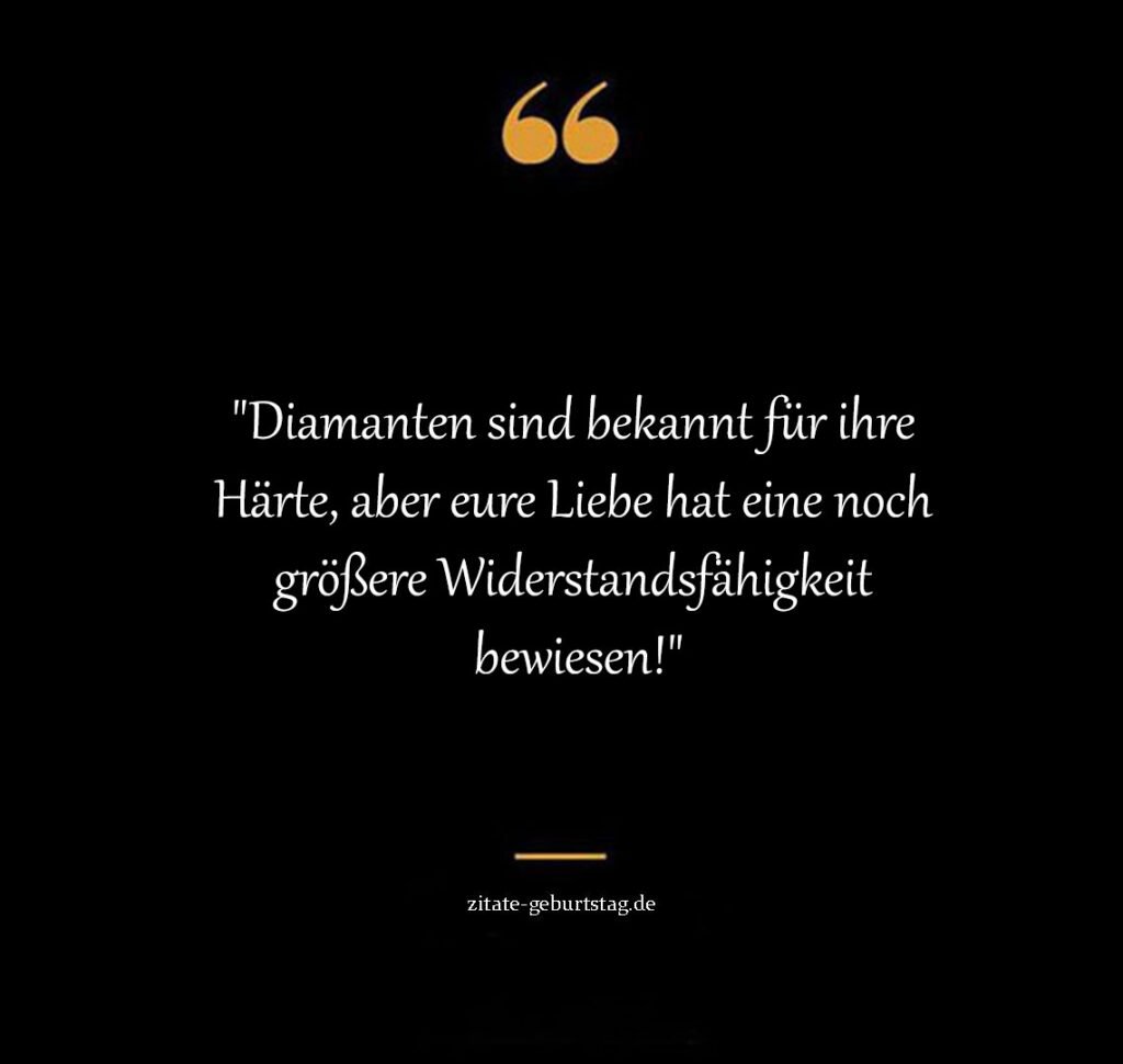 Lustige sprüche zur diamantenen hochzeit