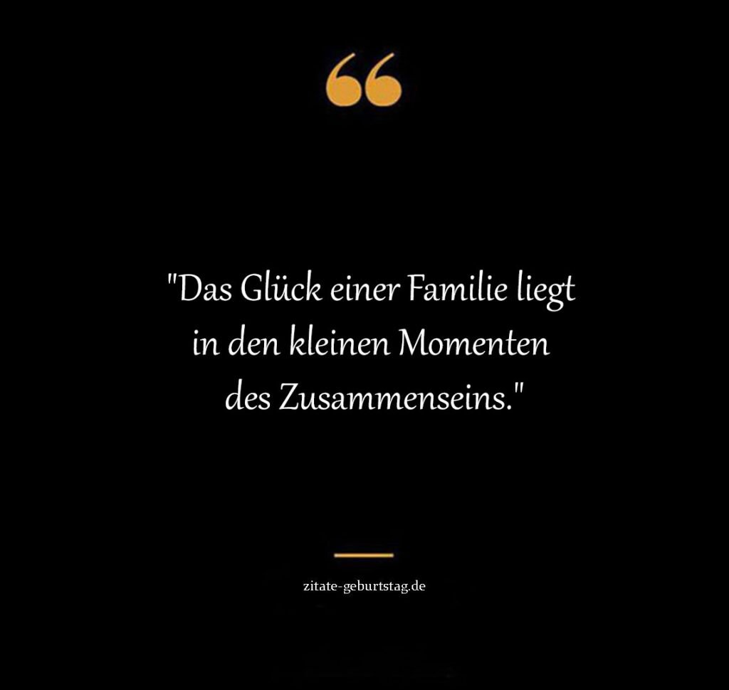 Spruch & zitate über familie