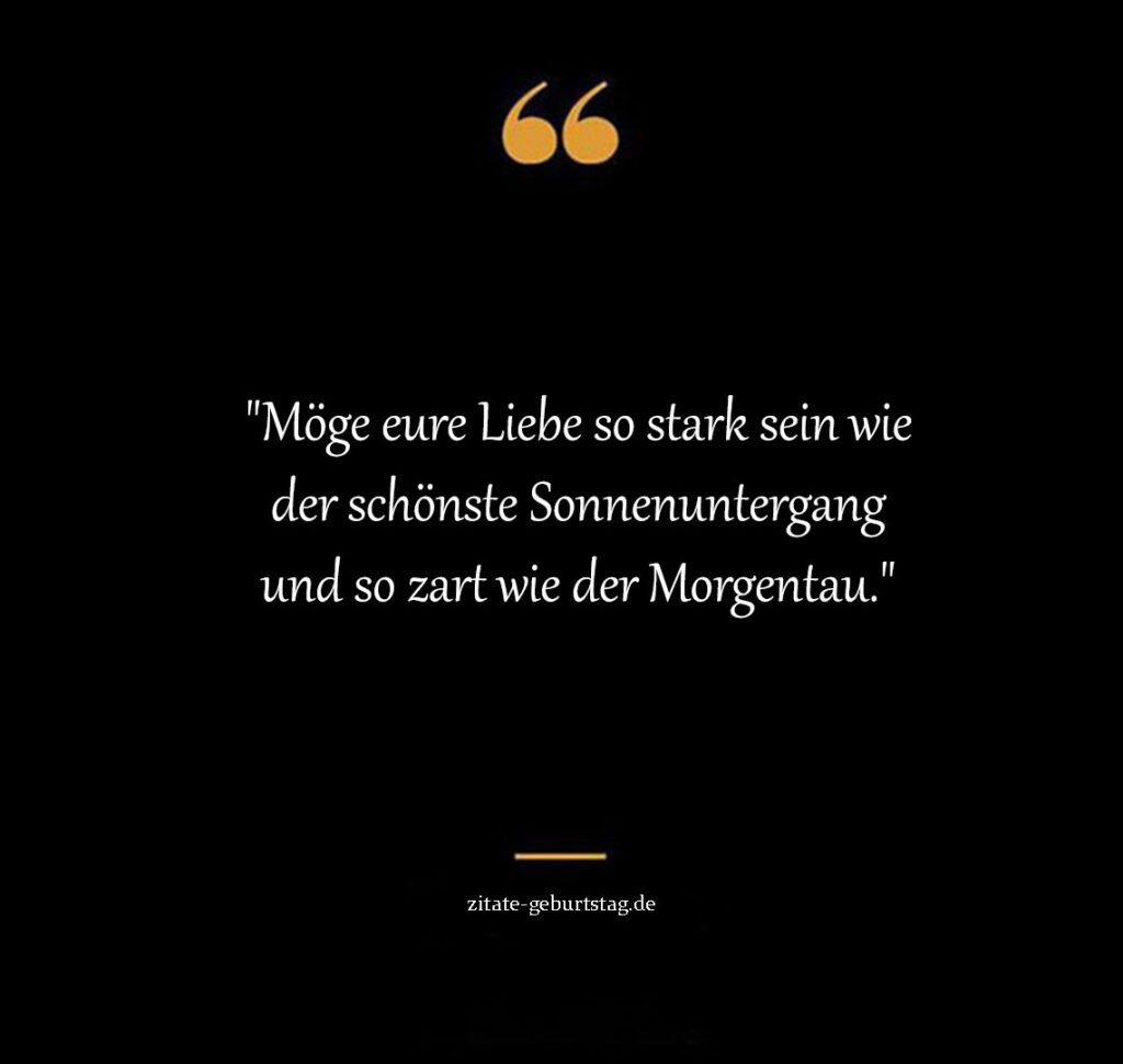 Sprüche & zitate zur hochzeit für karte