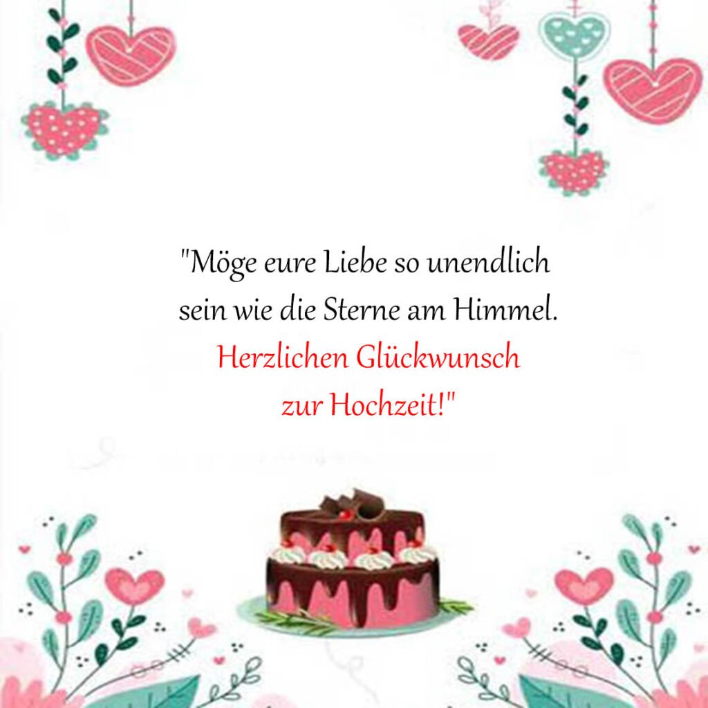 Sprüche & zitate zur hochzeit karte