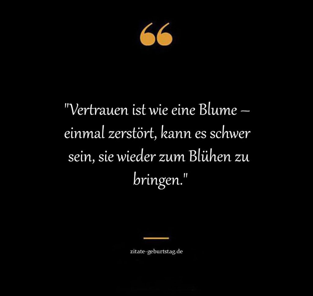 Status vertrauen sprüche zum nachdenken
