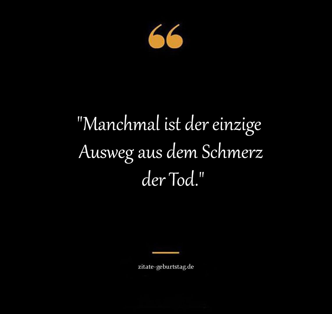 Traurige sprüche & zitate über tod