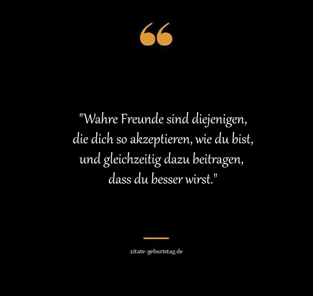 Wahre freunde erkennt man sprüche
