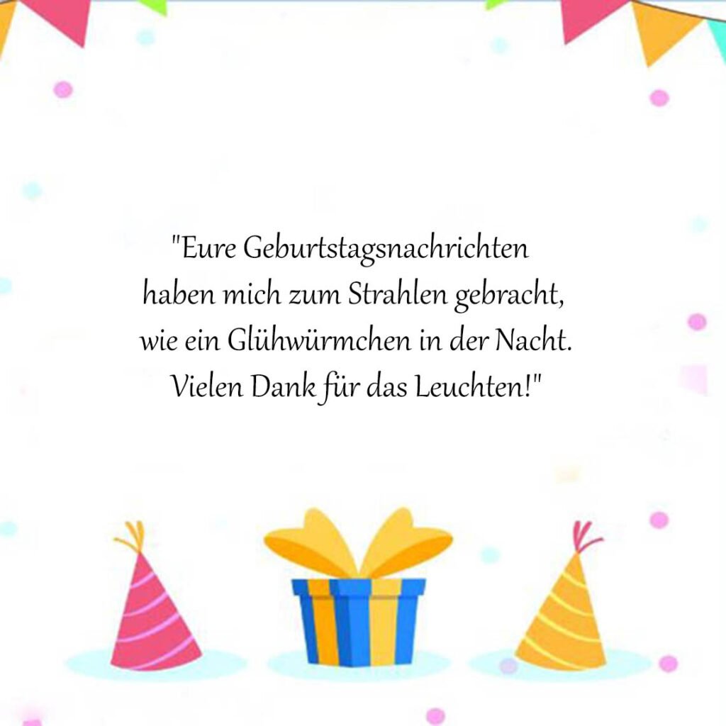 Whatsapp Lustig Danke Sagen Für Geburtstagswünsche