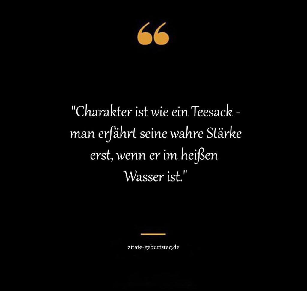 Zweideutig charakter sprüche zum nachdenken