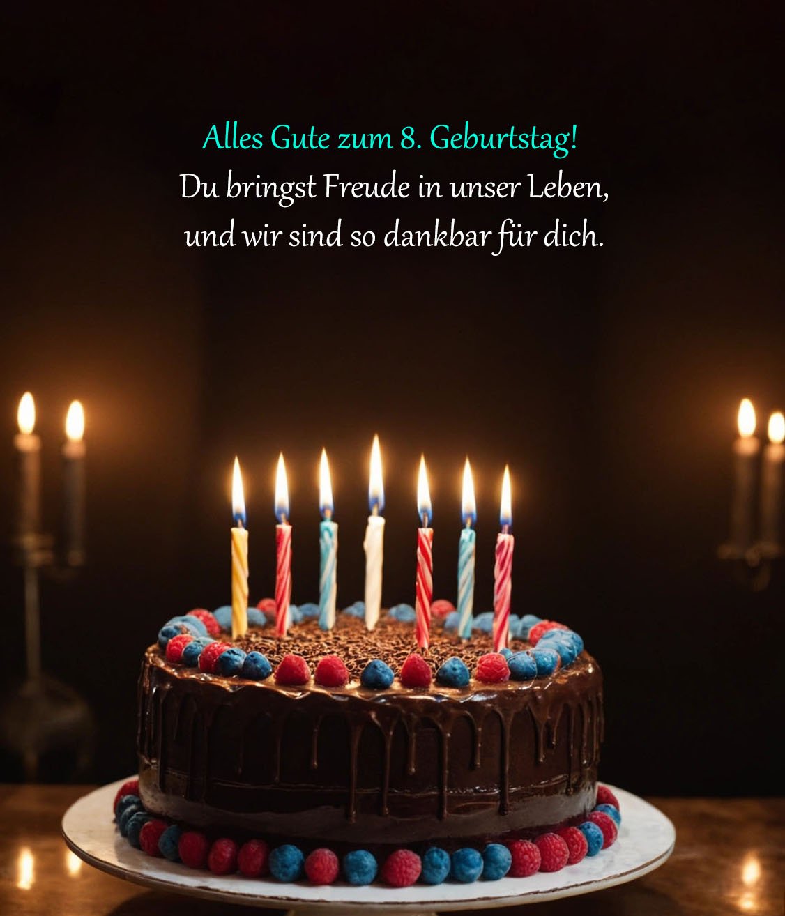Besinnliche Geburtstagswünsche Zum 8 Geburtstag