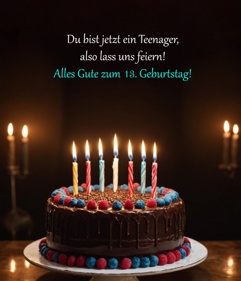 Alles Gute Zum 13 Geburtstag