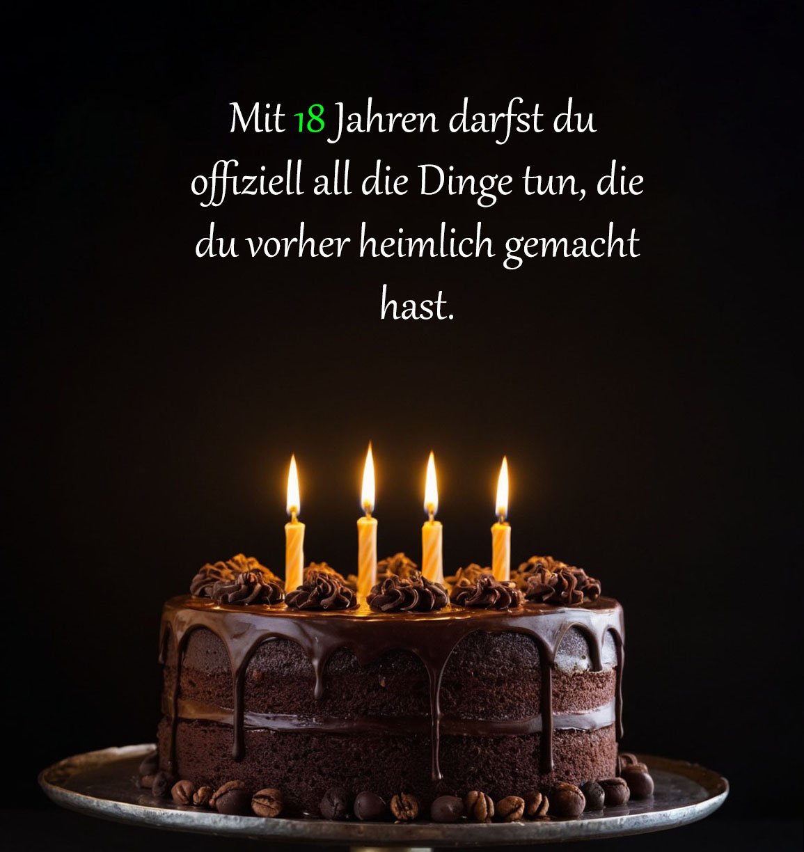 Geburtstagssprüche Zum 18 Geburtstag - Geburtstagswünsche