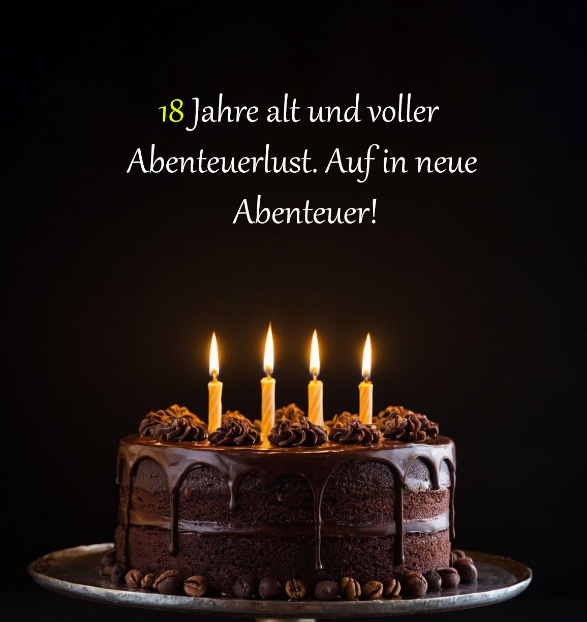 Geburtstagssprüche Zum 18 Geburtstag - Geburtstagswünsche