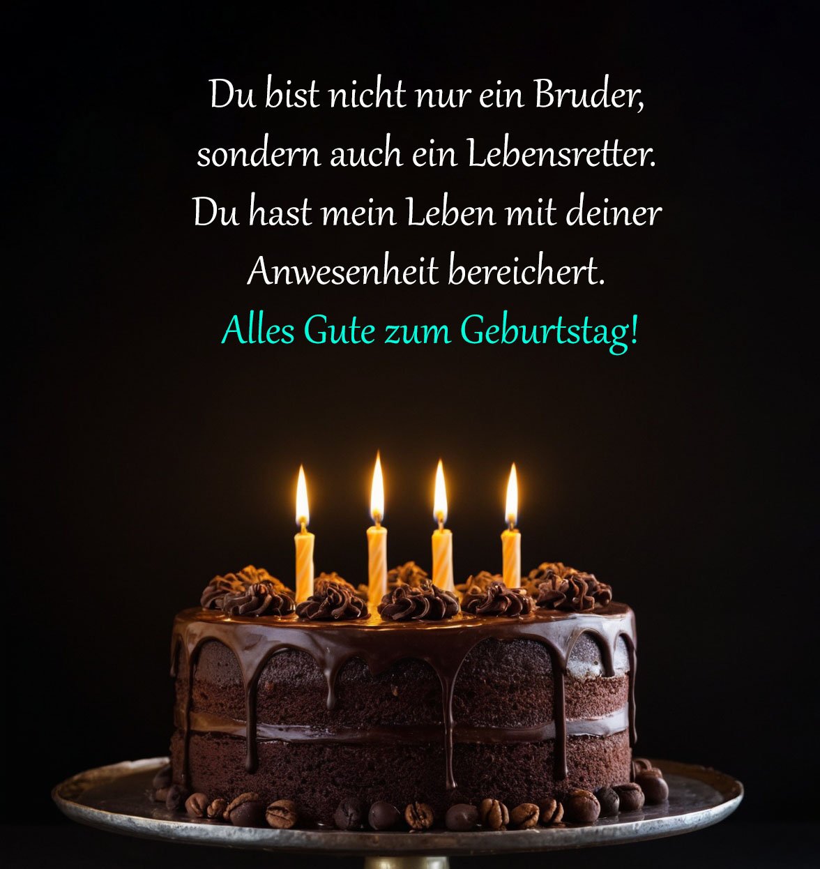 Geburtstagswünsche Bruder Emotional - Geburtstagssprüche