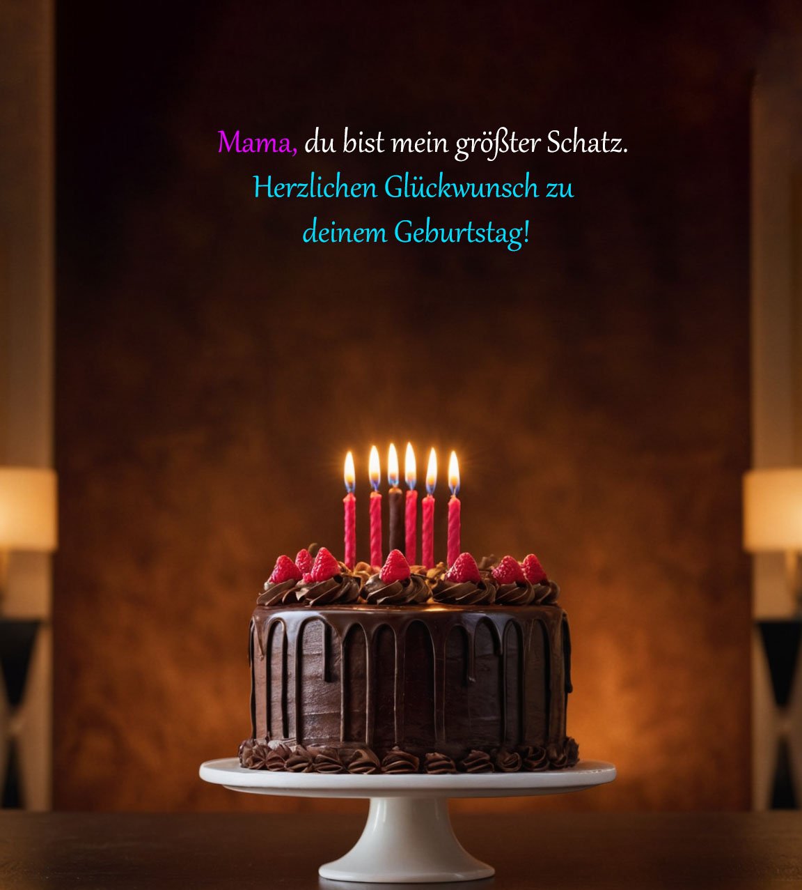 Geburtstagswünsche Für Mama Von Tochter -Geburtstagssprüche