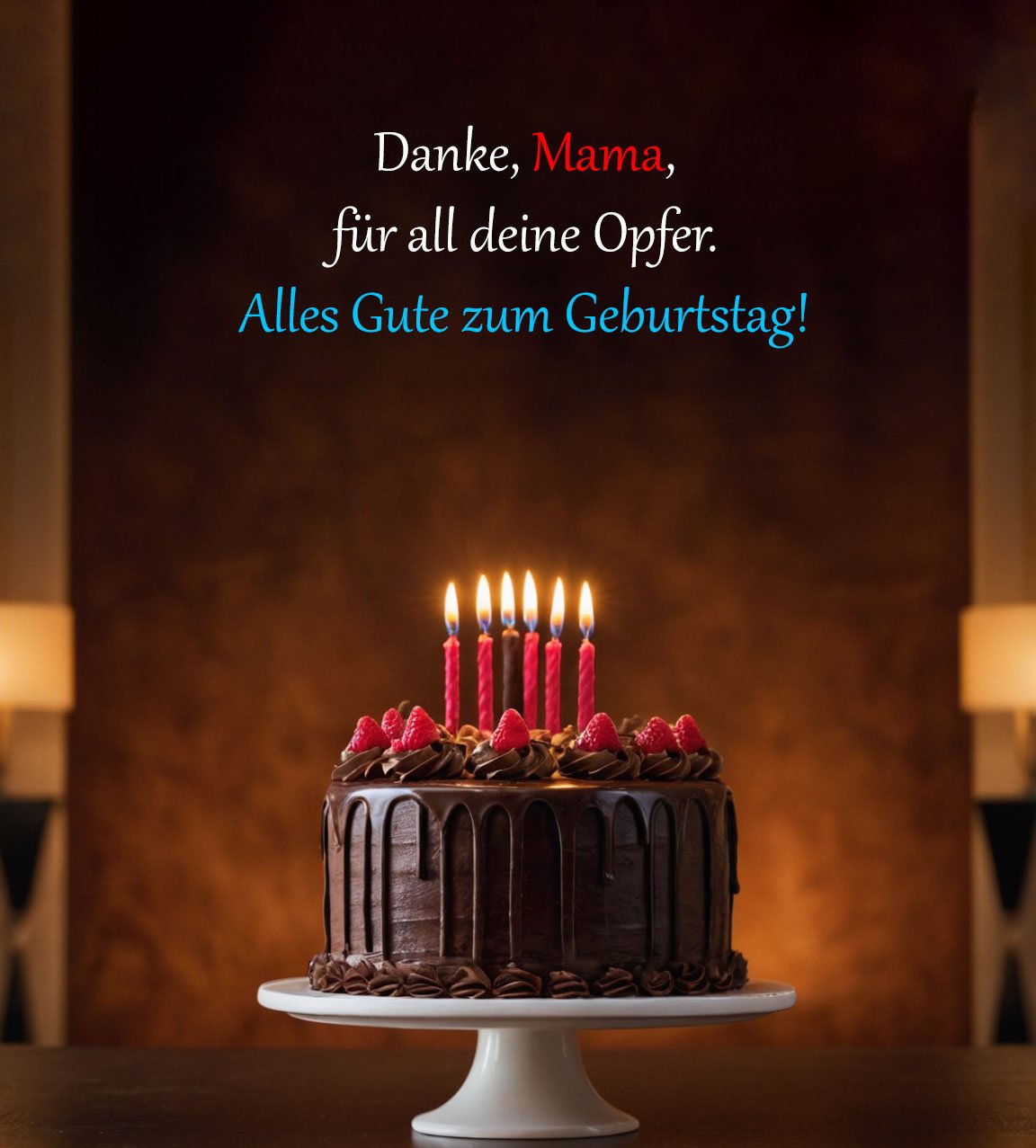 Geburtstagswünsche Für Mama Von Tochter Kurz
