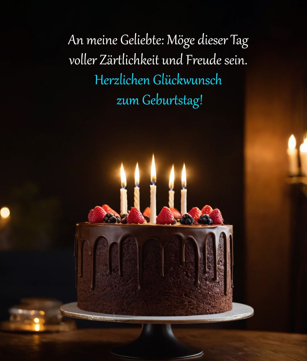 Geburtstagswünsche für die liebste frau