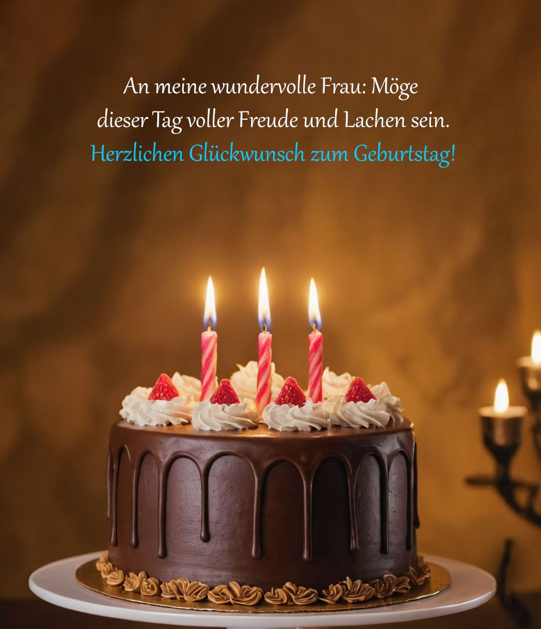 Geburtstagswünsche für die liebste frau