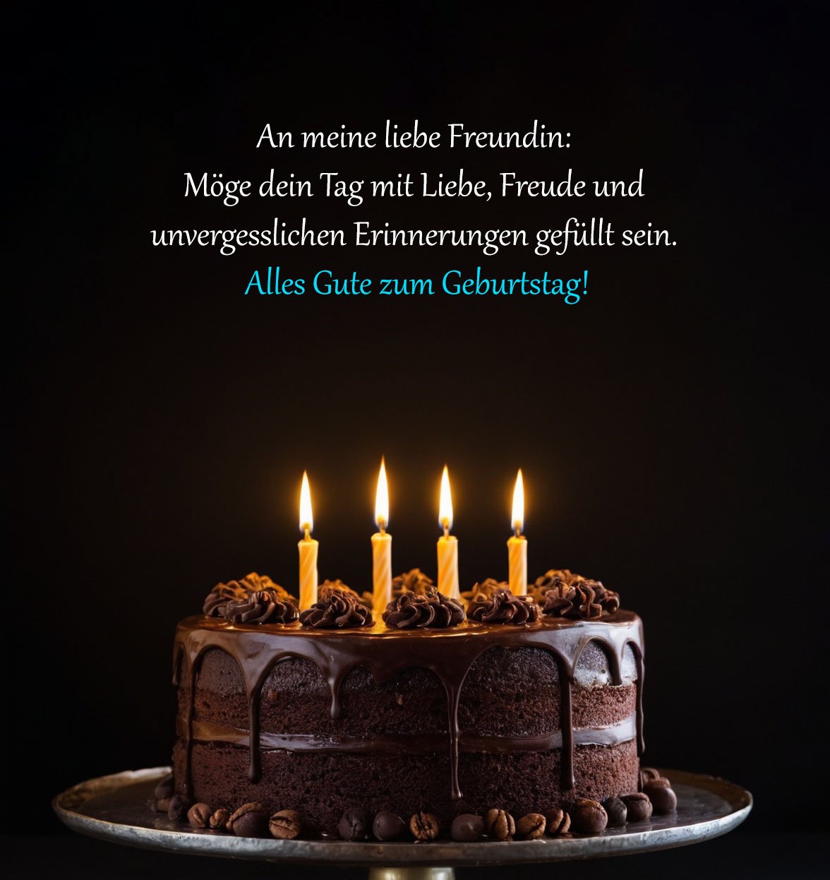 Geburtstagswünsche für eine liebe freundin