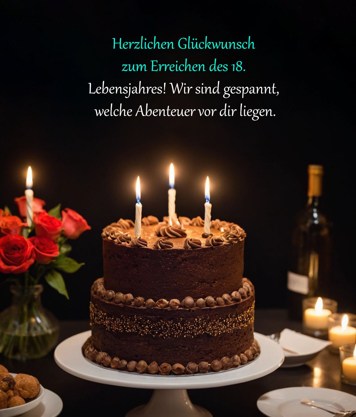 Glückwünsche Zum 18 Geburtstag Von Den Eltern