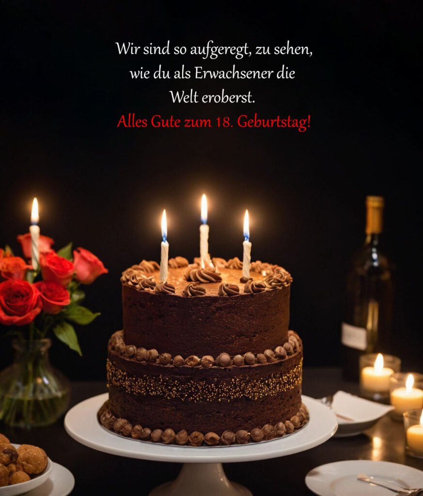 Volljährigkeit Glückwünsche Zum 18 Geburtstag Von Den Eltern