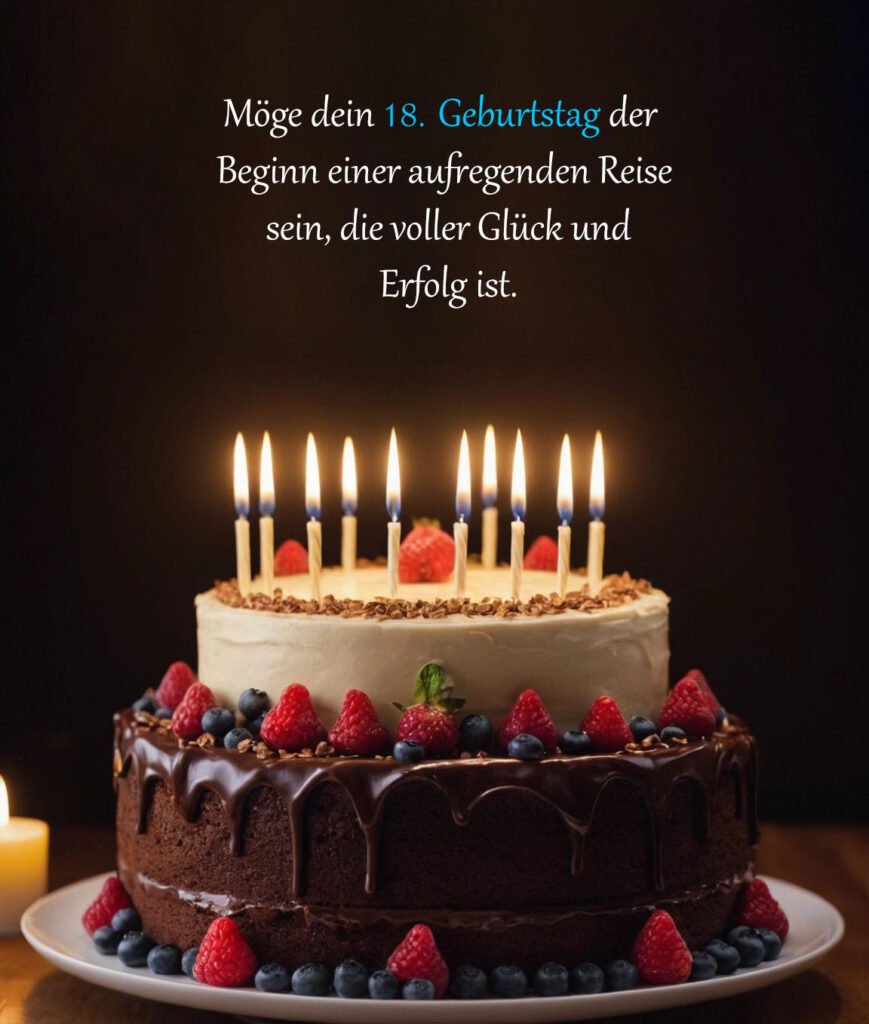 Glückwünsche Zum 18 Geburtstag Von Den Eltern