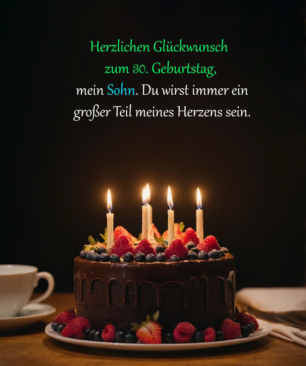 Glückwünsche Zum 30 Geburtstag Sohn