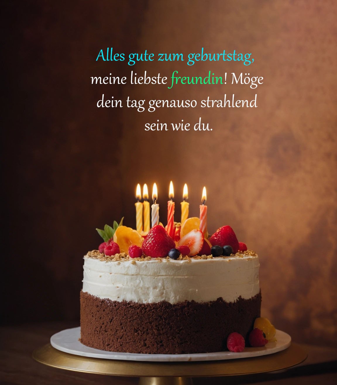Alles Gute Zum Geburtstag Beste Freundin -Geburtstagssprüche