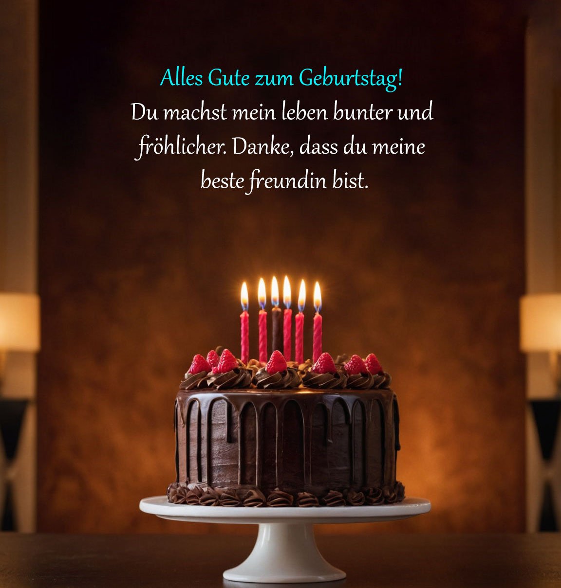 Alles Gute Zum Geburtstag Beste Freundin -Geburtstagssprüche
