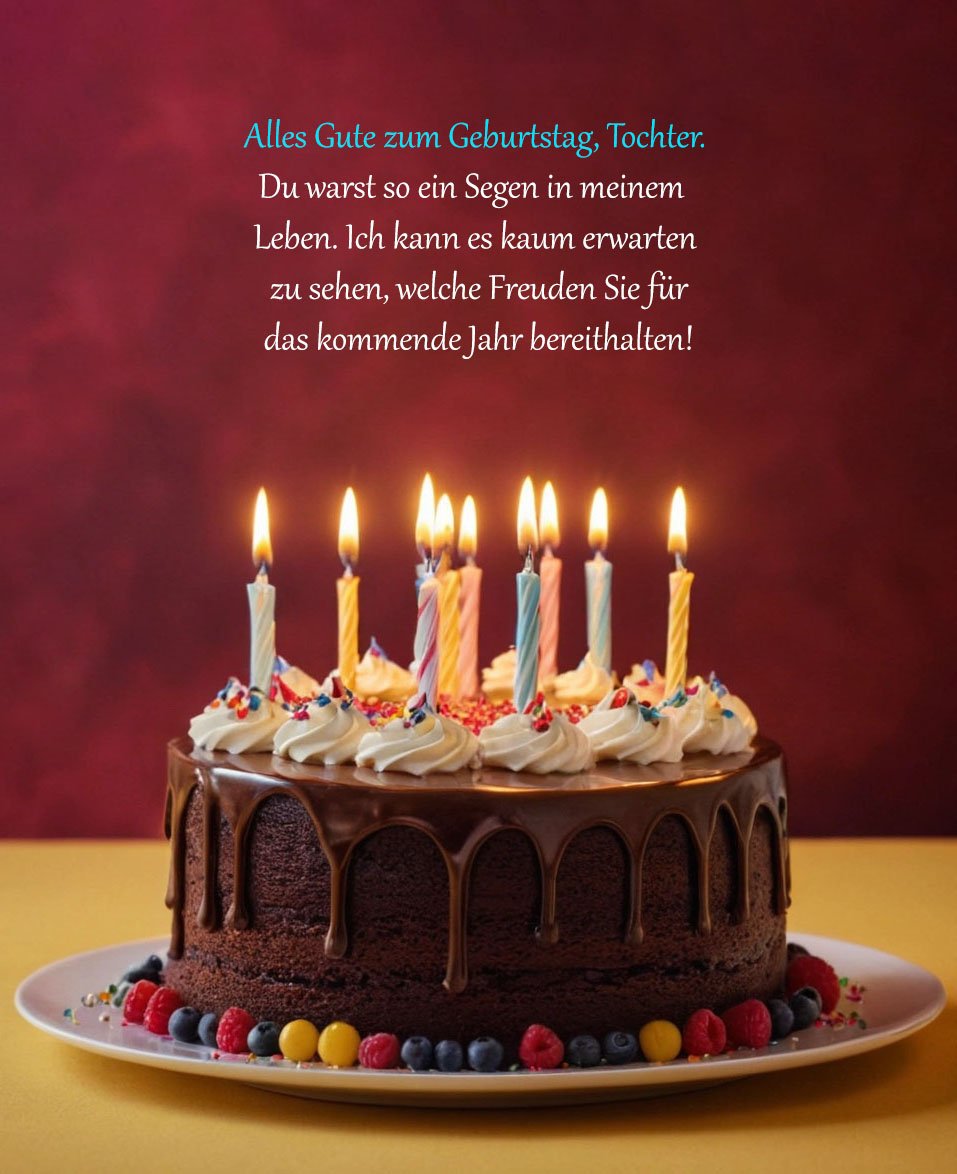 Alles Gute Zum Geburtstag Für Tochter