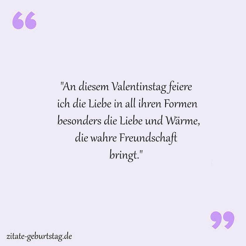 Freundschaft valentinstag sprüche & zitate