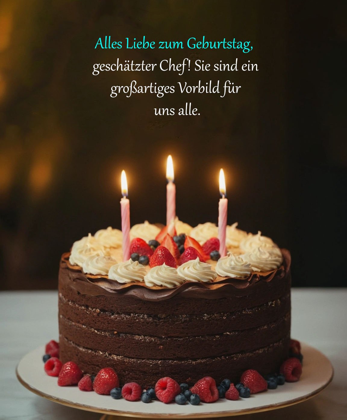 Geburtstagsnachrichten an den chef