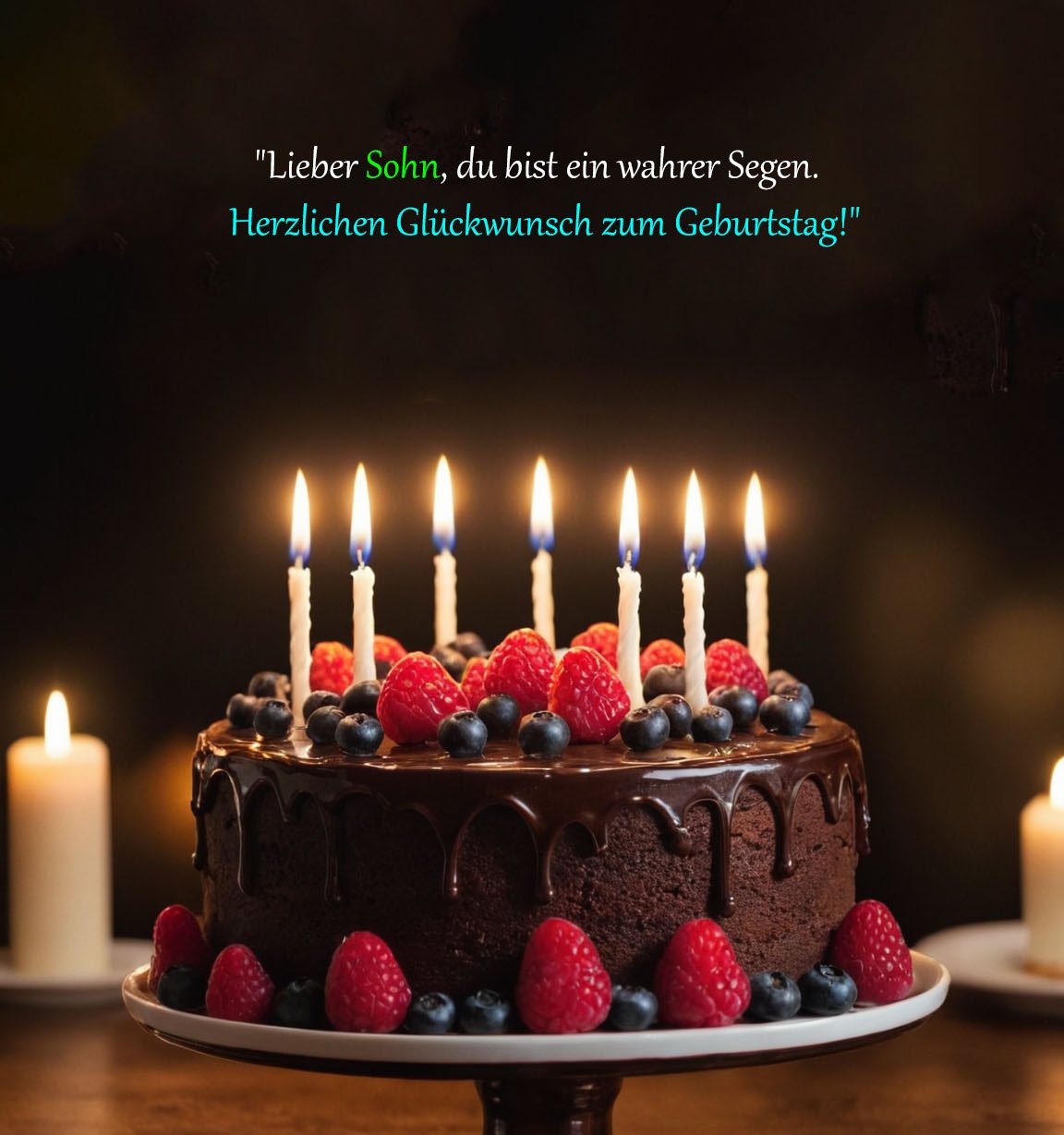 Geburtstagssprüche & Zitate für Sohn