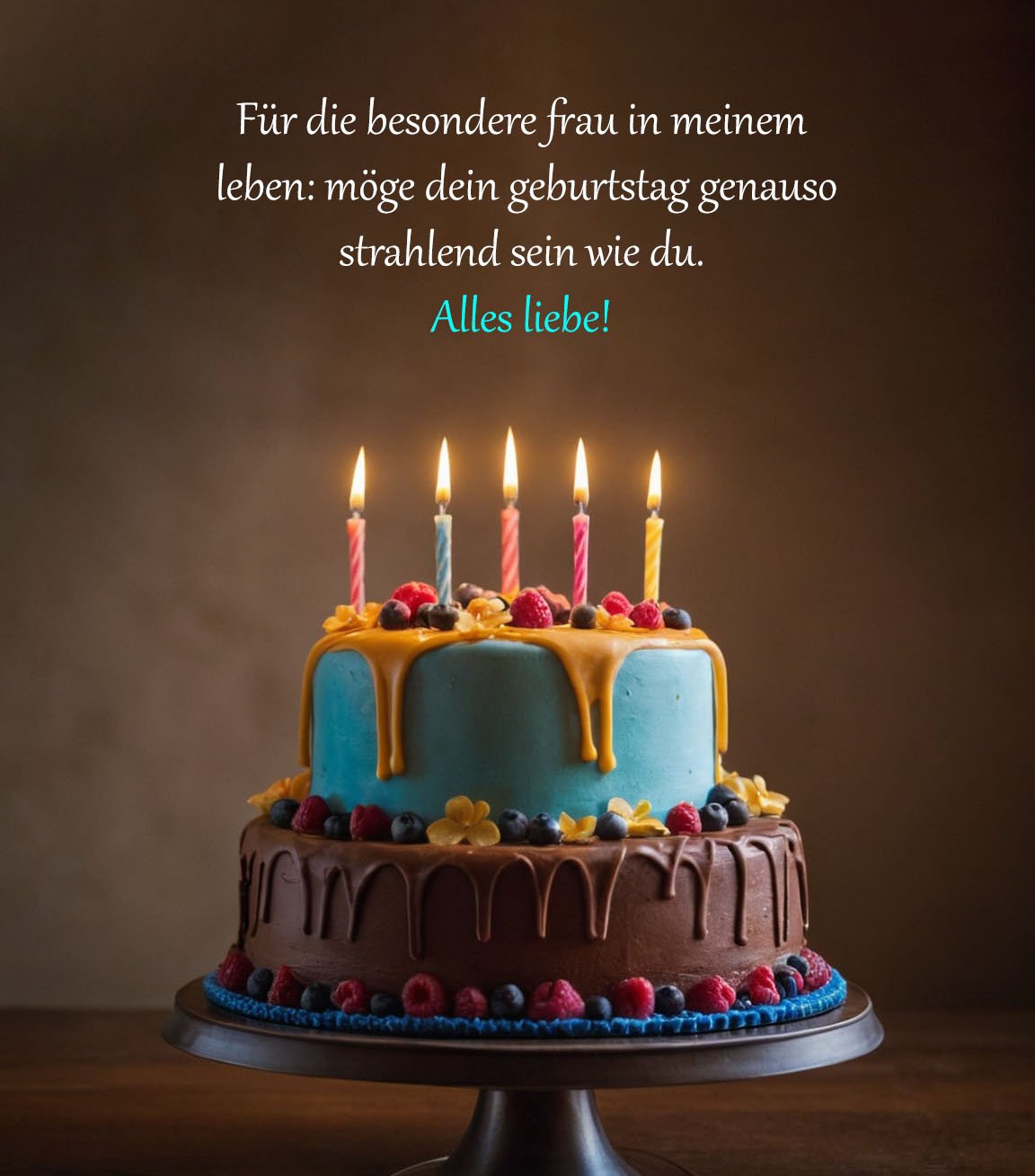Geburtstagssprüche & Zitate für liebe frau