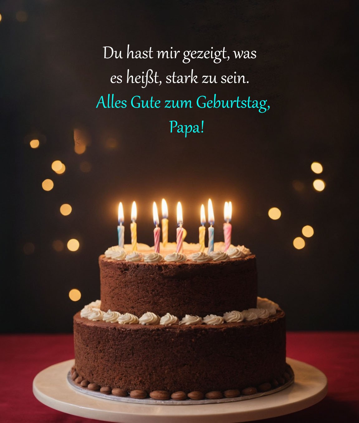 Geburtstagssprüche an papa