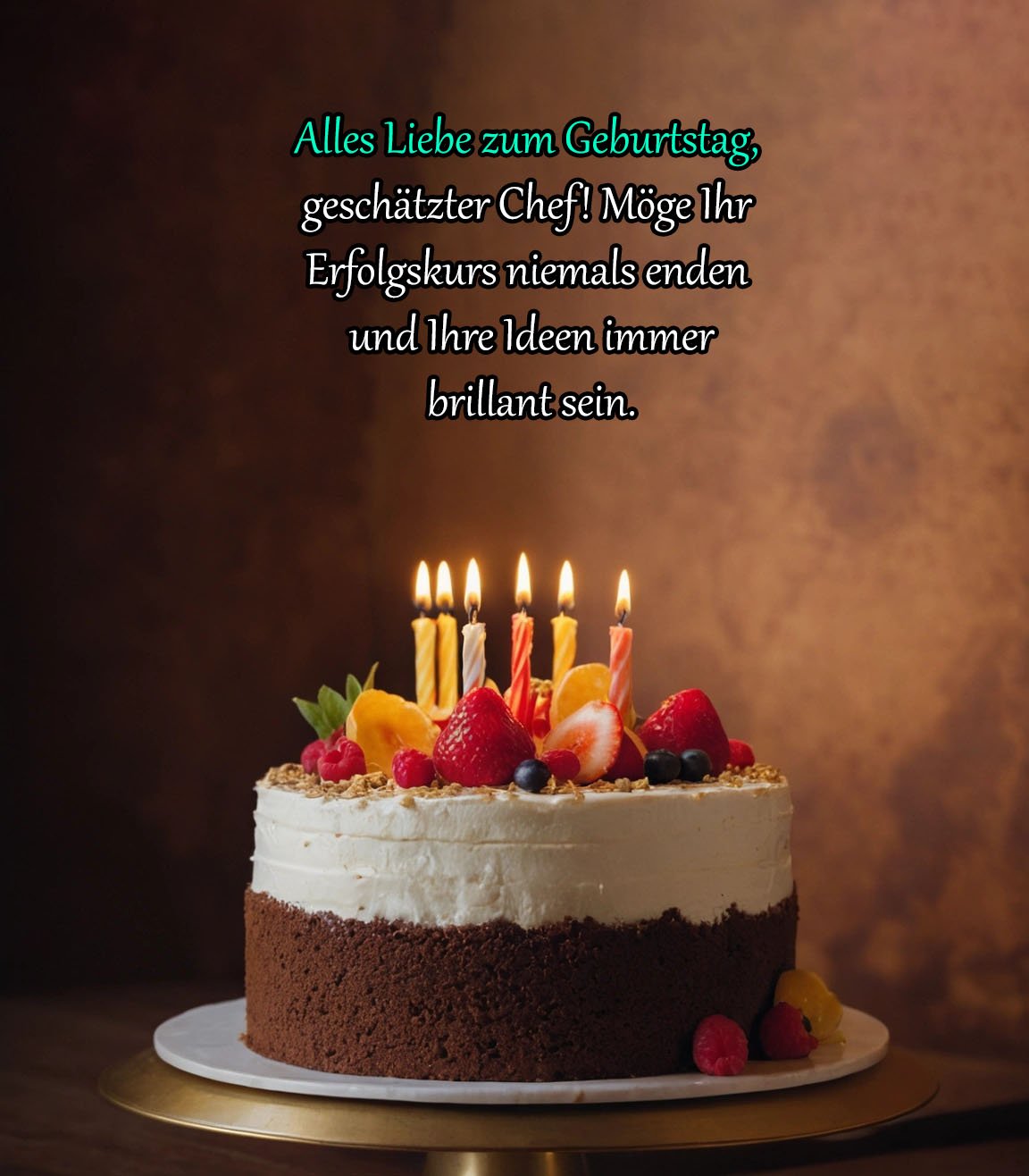 Geburtstagssprüche für chef
